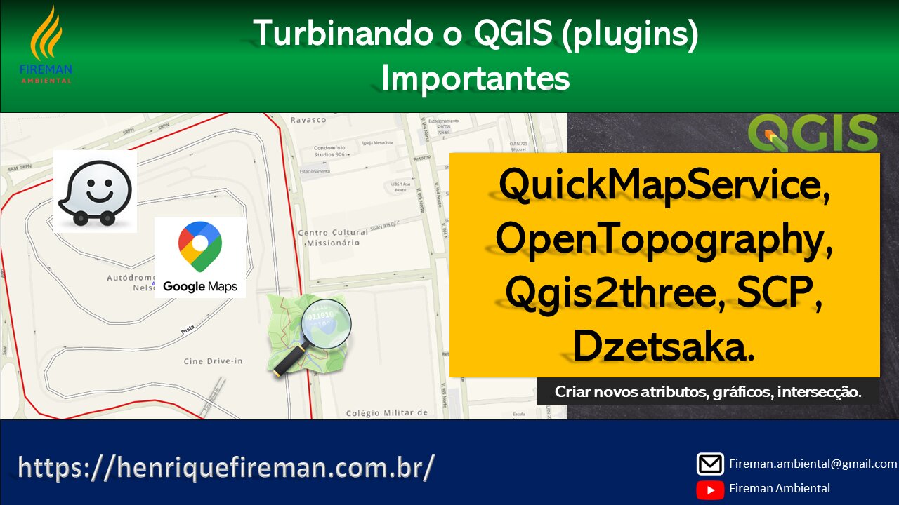Turbinando o QGIS - Plugins importantes