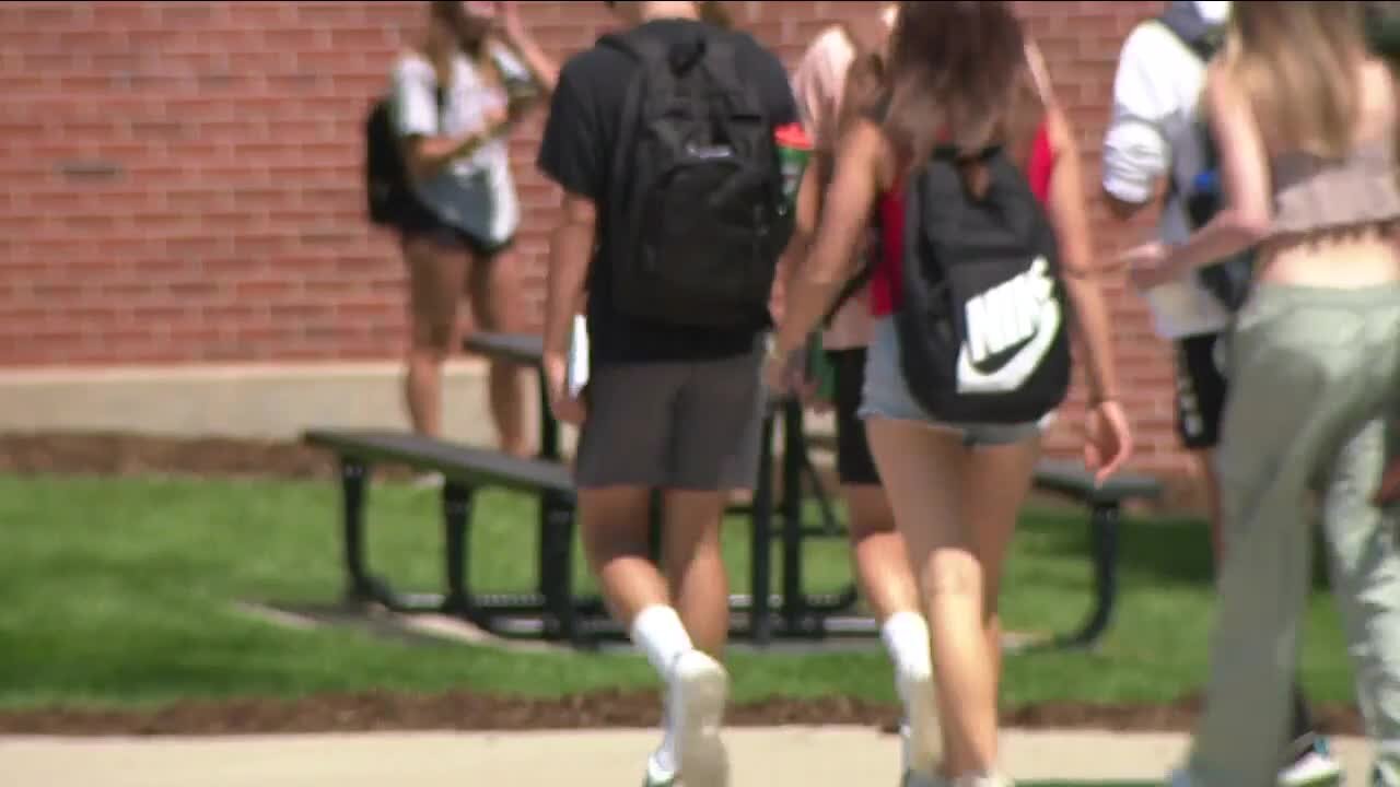 For some schools, a return to normal means large, maskless student assemblies