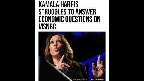 Kamala Harris MSNBC Interview "Highlights."