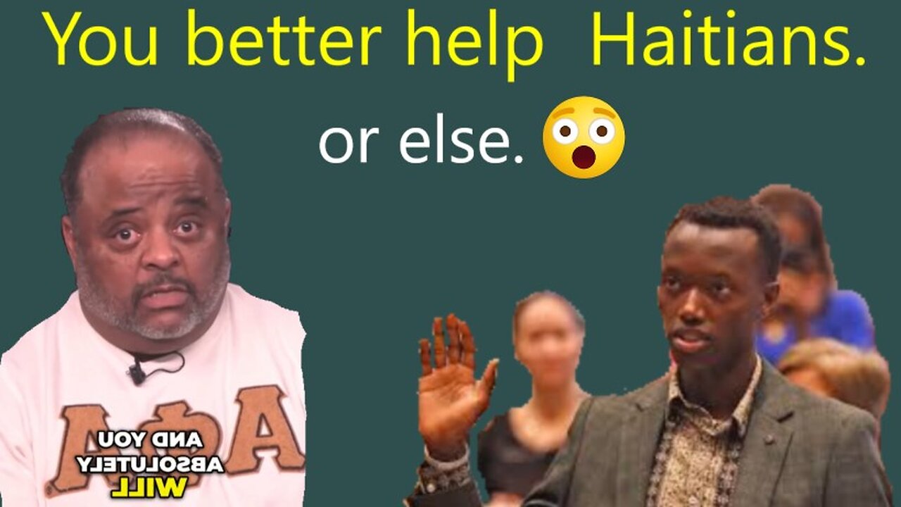 PWL- Roland Martin want Black Americans to help illegal Haitians
