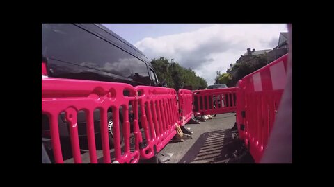 Quick walk up the road