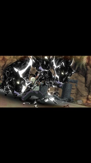 NINJA STORM REVOLUTION DARUI ULTIMATE JUTSU GALE STYLE BLACK HUNTING #naruto