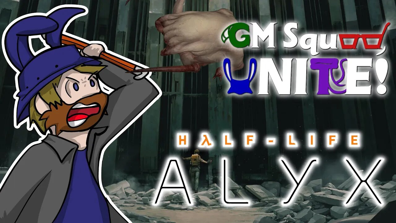 Half Life Alyx part 2 | GM Squad Unite