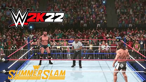 WWE 2K22 Randy Orton Vs. Riddle (SummerSlam88 Arena) PC Gameplay!