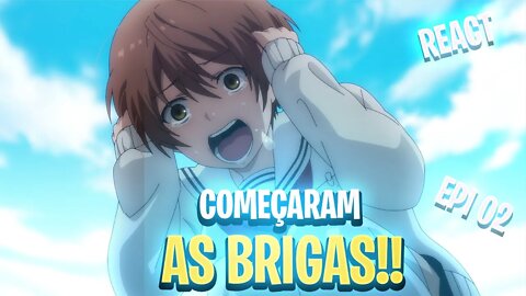 REACT - Começaram as BRIGAS!! - Tomodachi Game Episódio 2 Reaction