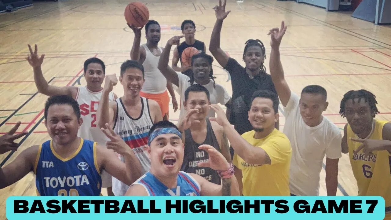 BASKETBALL HIGHLIGHTS GAME 7/ Pinoy OFW