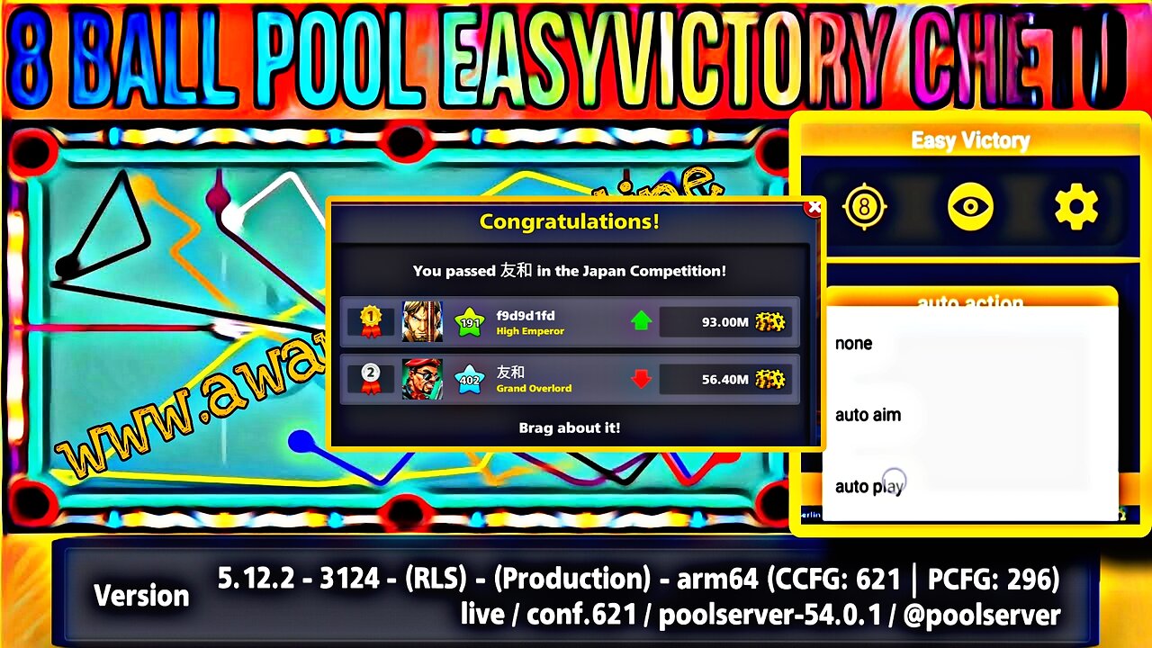 8 Ball Pool Easy Victory Cheto Autoplay Free Download