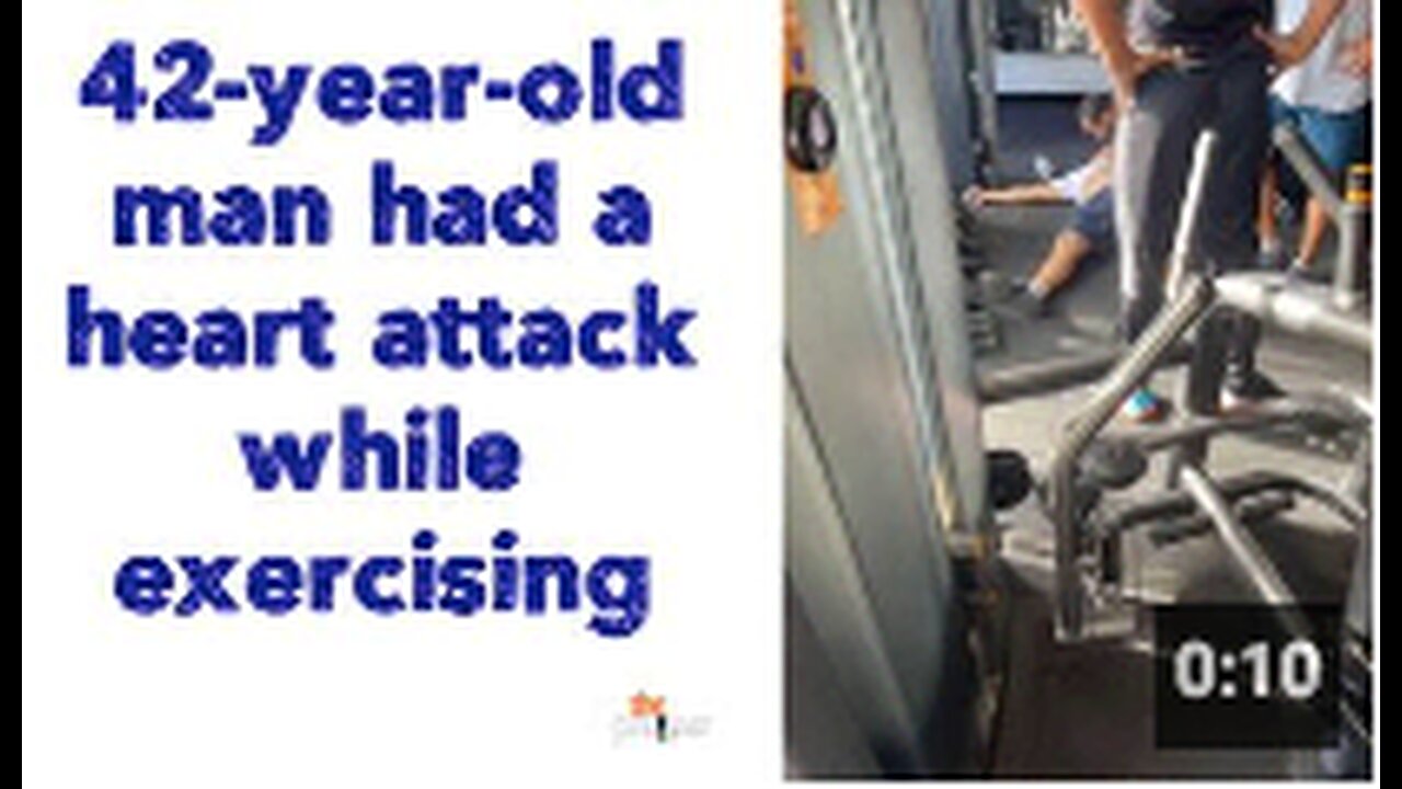 42-year-old man had a heart attack while exercising 👀