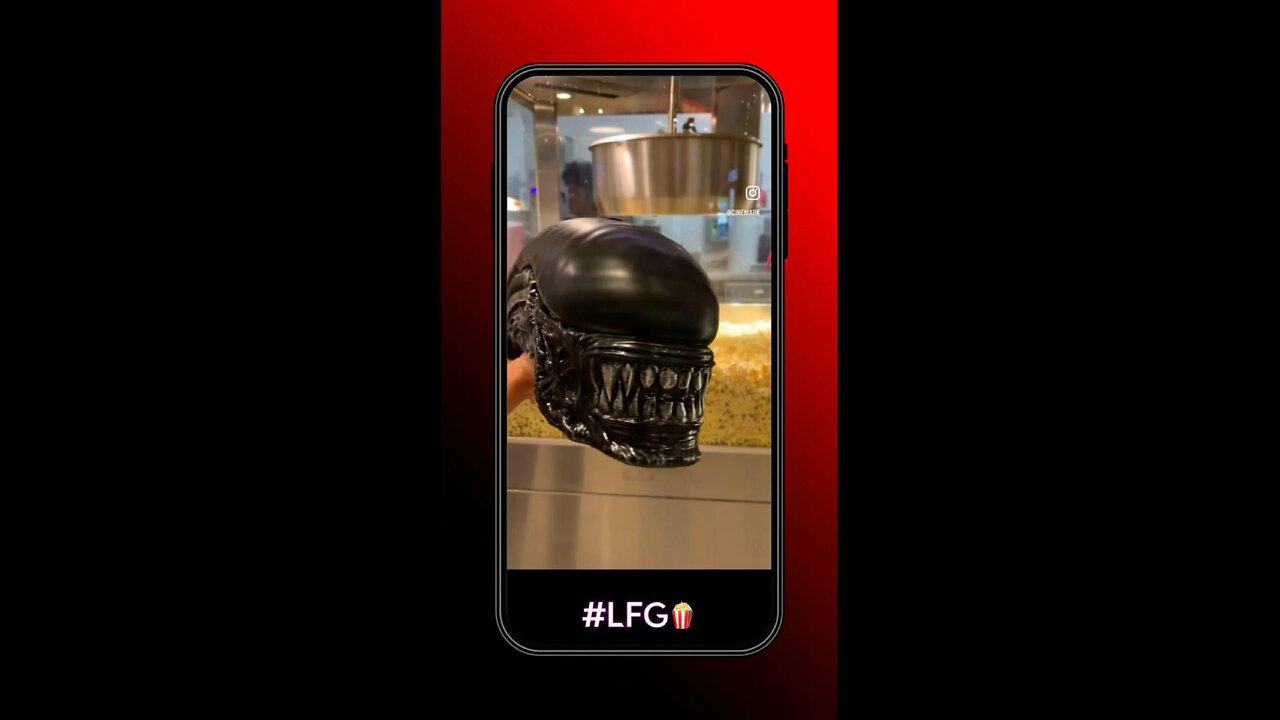 Cinemark Unveils Out-of-This-World Alien: Romulus Popcorn Bucket