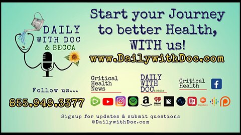 Dr. Joel Wallach - It’s time now to pick your future. - Daily with Doc and Becca 8/16/23