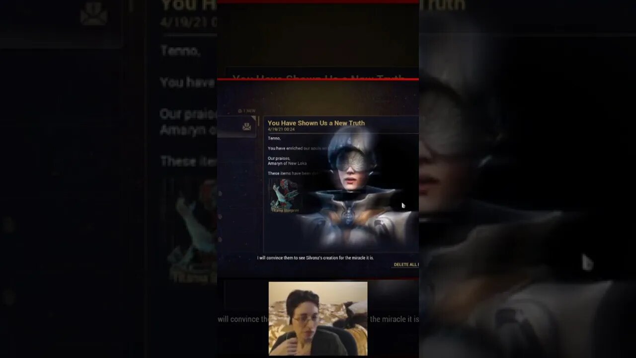 Warframe Snark and Obliviousness