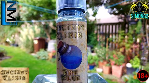 ANCIENT ELIXIR LIQUIDS -THE BLUE 🔞 #ancientelixirliquids #ukeliquid #nevans #eliquidreview