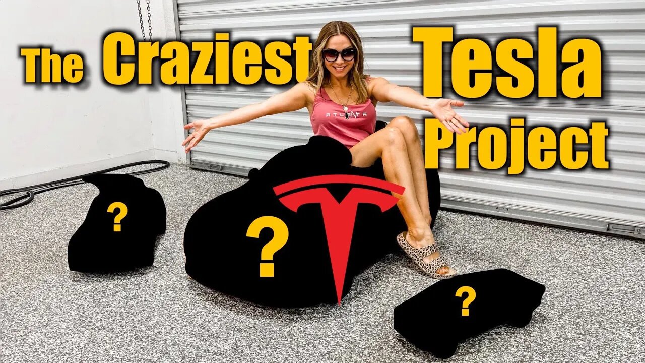 This Tesla Fan Just Did Something Crazy | Wrapping ALL my Mini Teslas