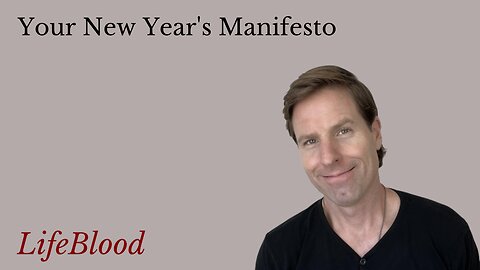 Your New Year's Manifesto