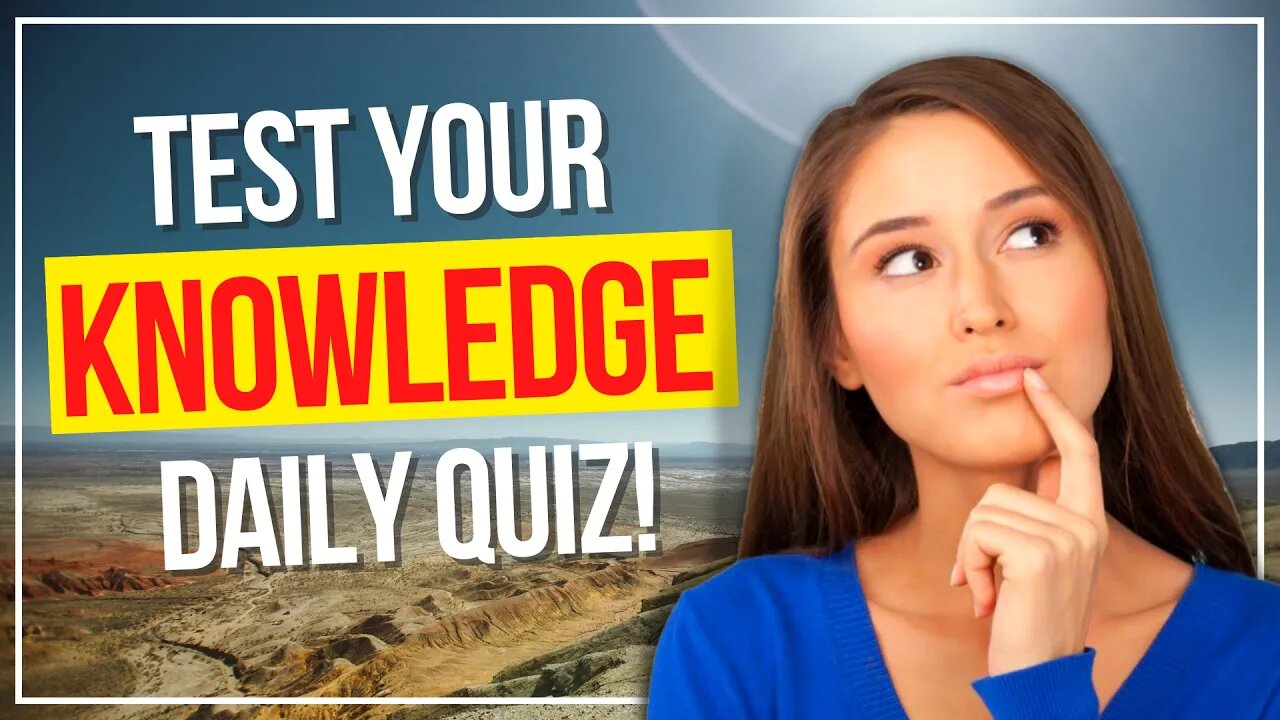 Get SMARTER Everyday! | Test your Knowledge Trivia | #71