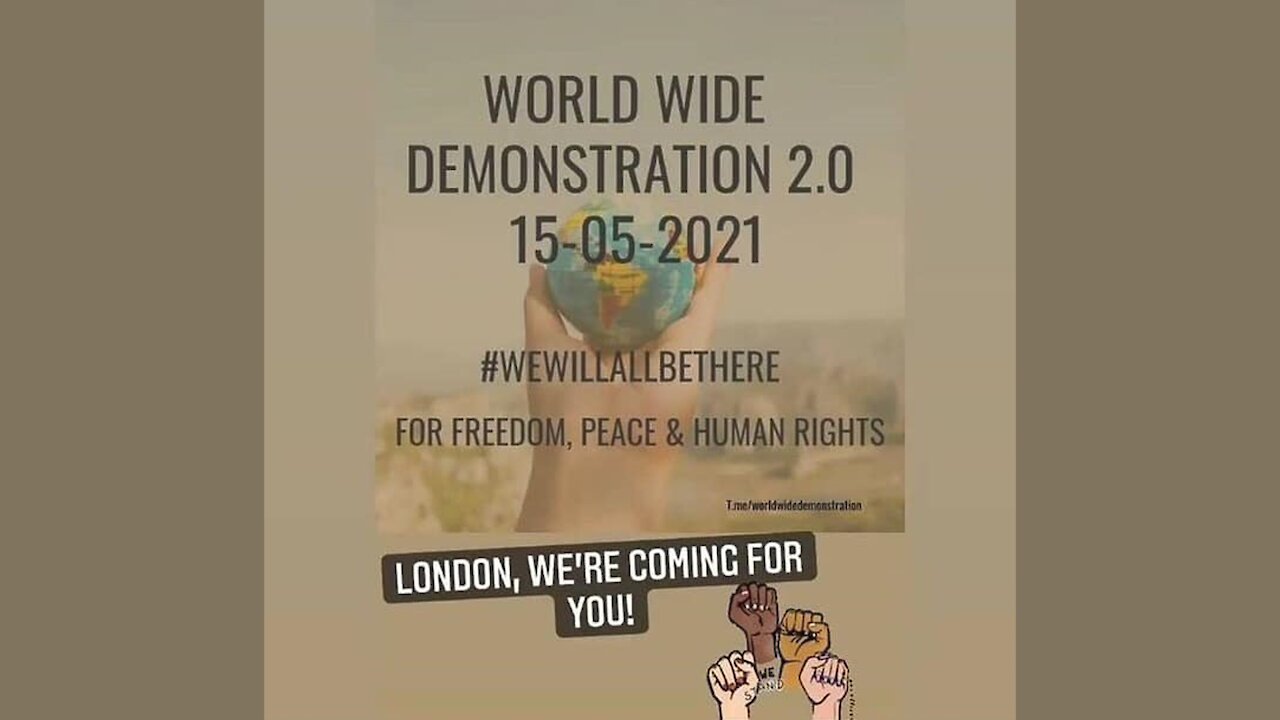 London Freedom Rally 15th May 2021