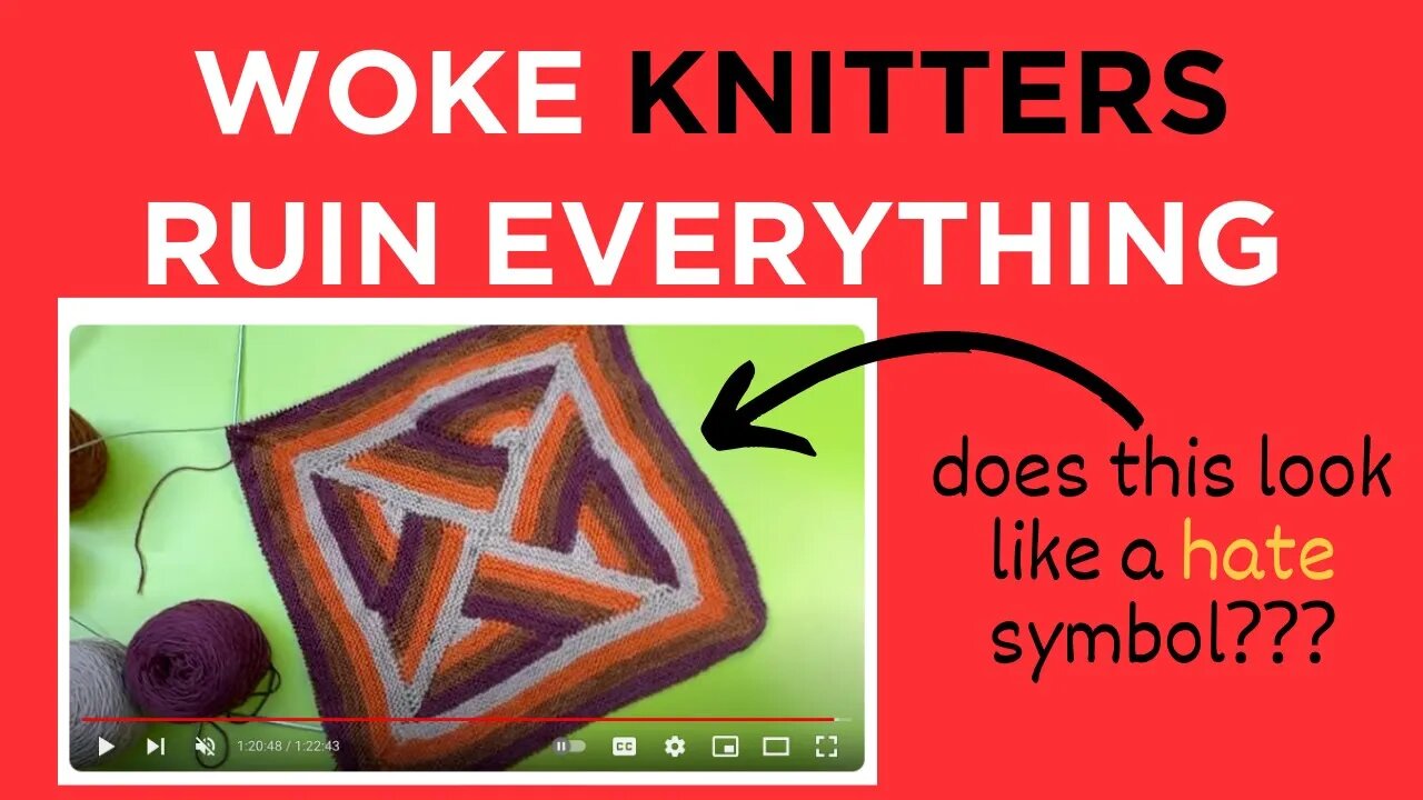The WOKE KNITTERS cancel Stephen West's design in the Westknits MKAL over fake nonsense.