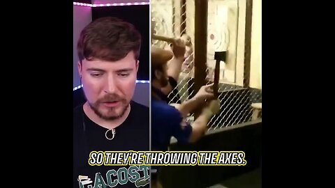 Mr Beast reaction on Video of perfect timing