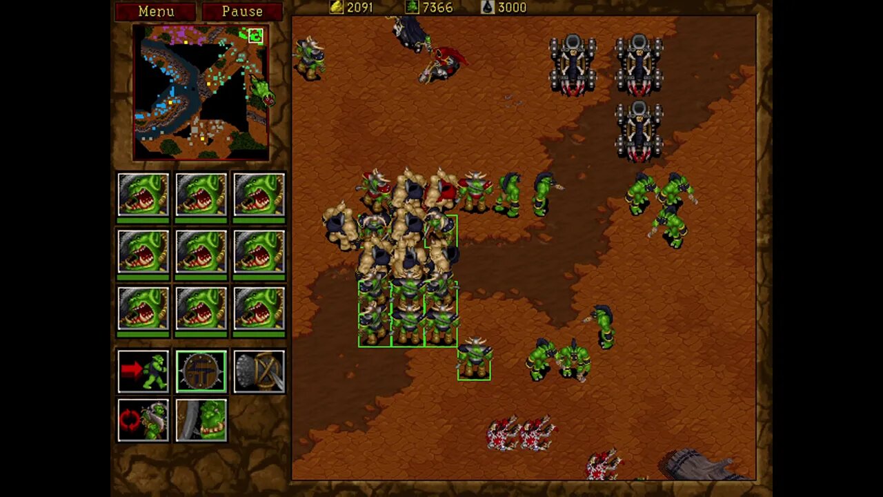 Warcraft 2: Beyond the Dark Portal - Orc Campaign - Mission 12 (FINAL): The Dark Portal