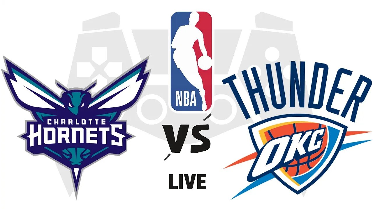 Charlotte Hornets vs Oklahoma City Thunder | Hornets vs Thunder | Preseason NBA 2023 Live Today