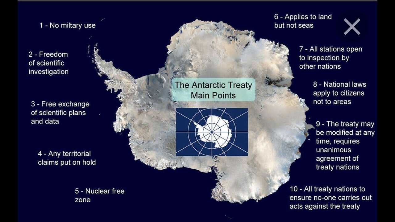 ANTARCTICA - These treaties are only created to keep humanity in the dark