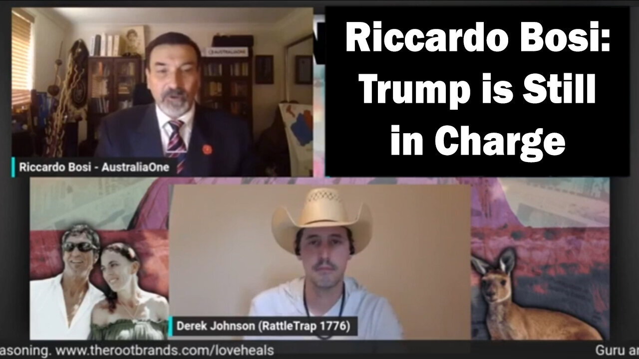 Riccardo Bosi And Derek Johnson - Trump Is Still In Charge - 8/22/24..