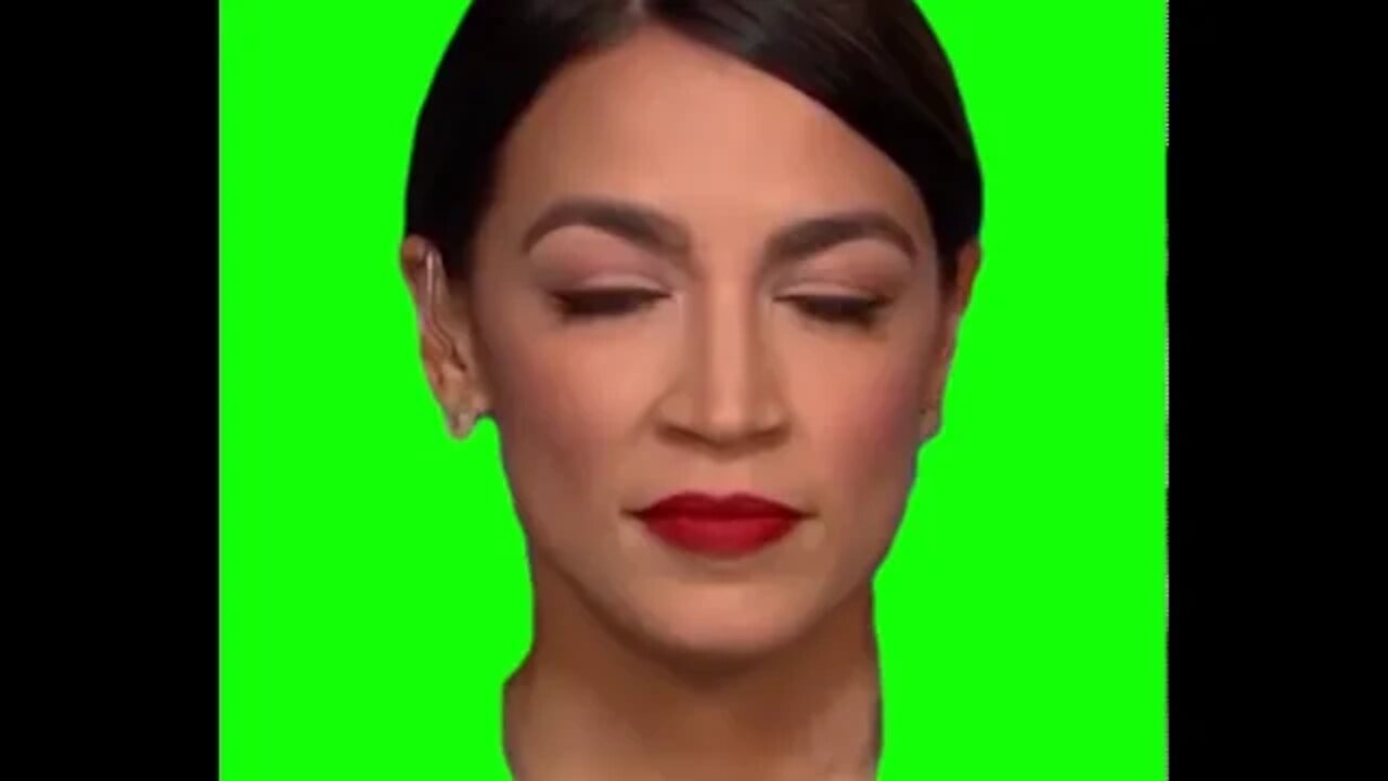 AOC idle green screen with neck cnn resource