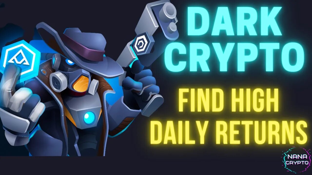 Dark Crypto Is Place For High Daily Returns