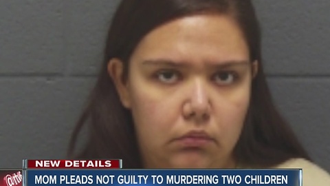 Darlington mom pleads not guilty to murdering two young children