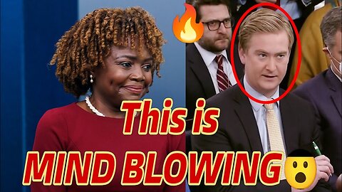 THIS IS MIND BLOWING!!PETER DOOCY BLOWS HOT AT KARINE JEAN-PIERRE AFTER RECENT BULLYING FROM HER...