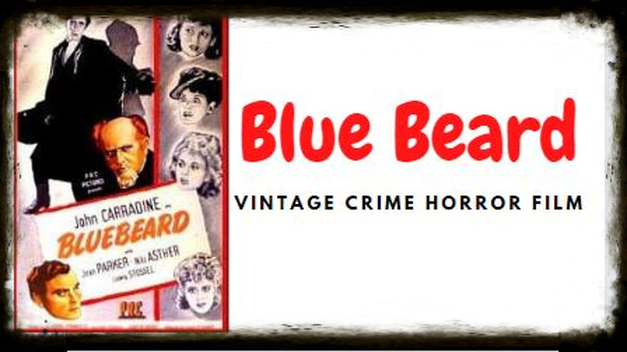 BlueBeard 1944 | Crime Noir | Vintage Horror | Vintage Full Movies | Vintage Thriller Movies