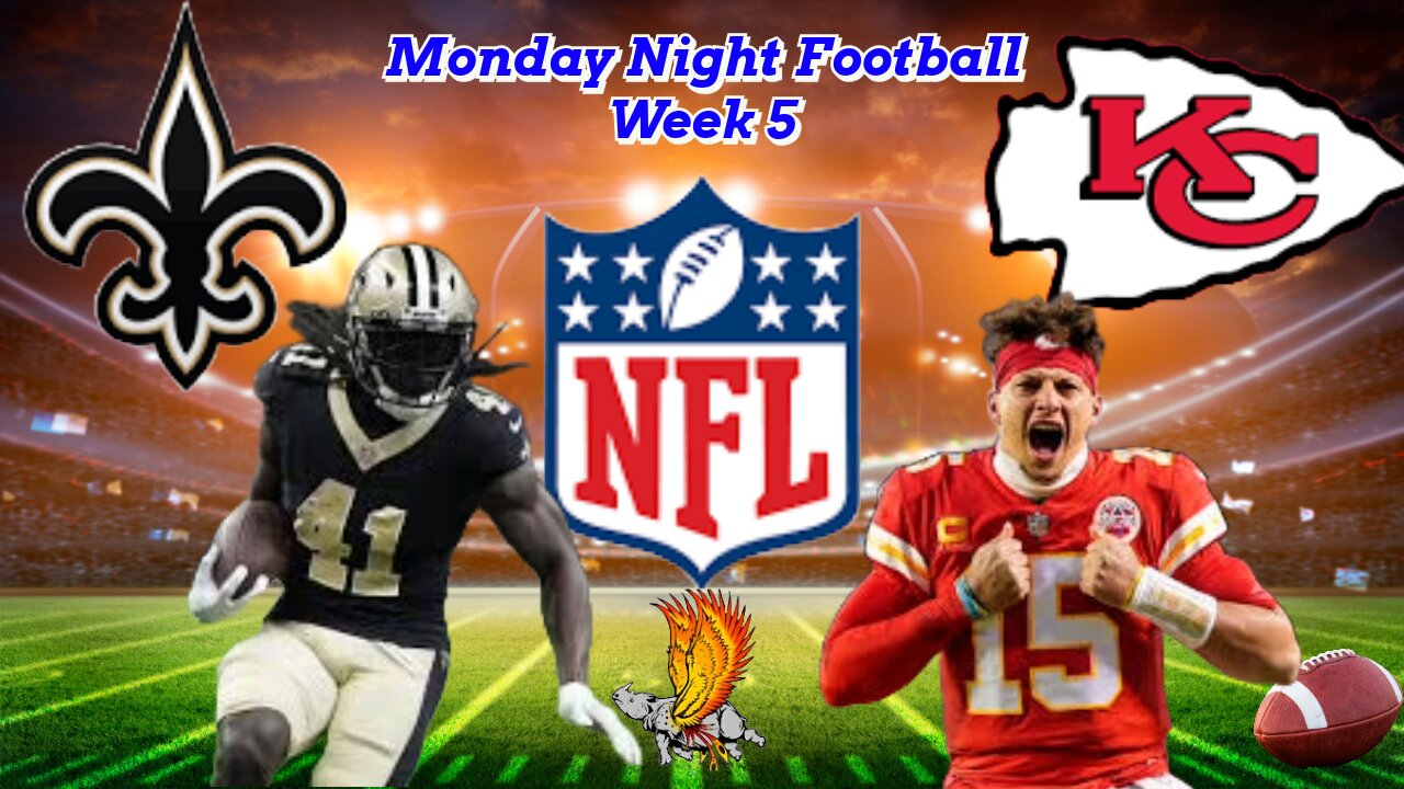 New Orleans Saints Vs Kansas City Chiefs: NFL MNF Watch Party and Play by Play