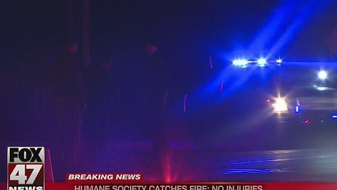 Fire at Capital Area Humane Society