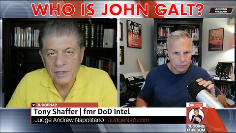 JUDGING FREEDOM W/ FMR DOD INTEL ANALYST TONY SCHAFFER W/ CRITICAL INTEL UPDATES. TY JGANON, SGANON