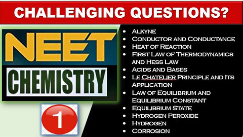 NEET Chemistry: Part - 1