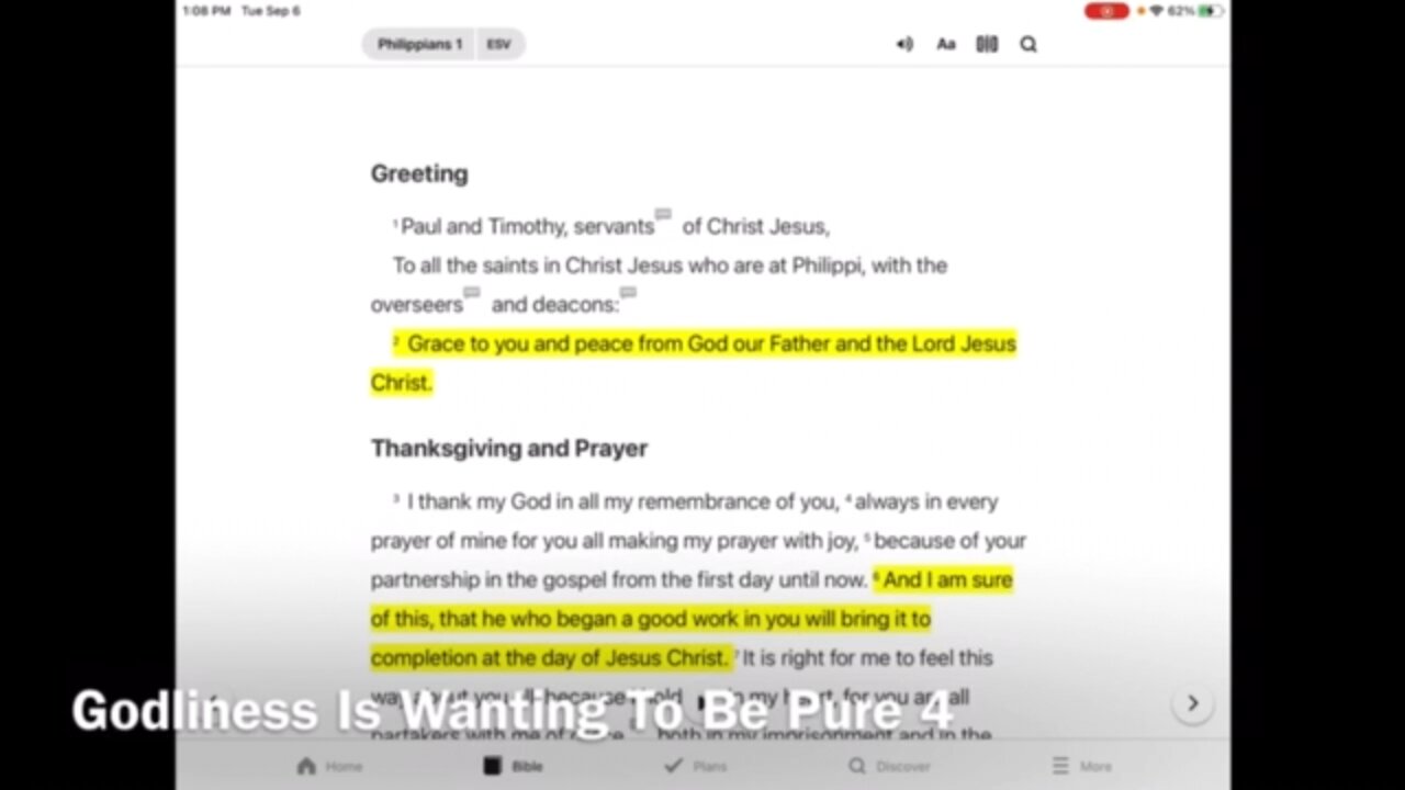 Godliness 9: Wanting To Be Pure 4