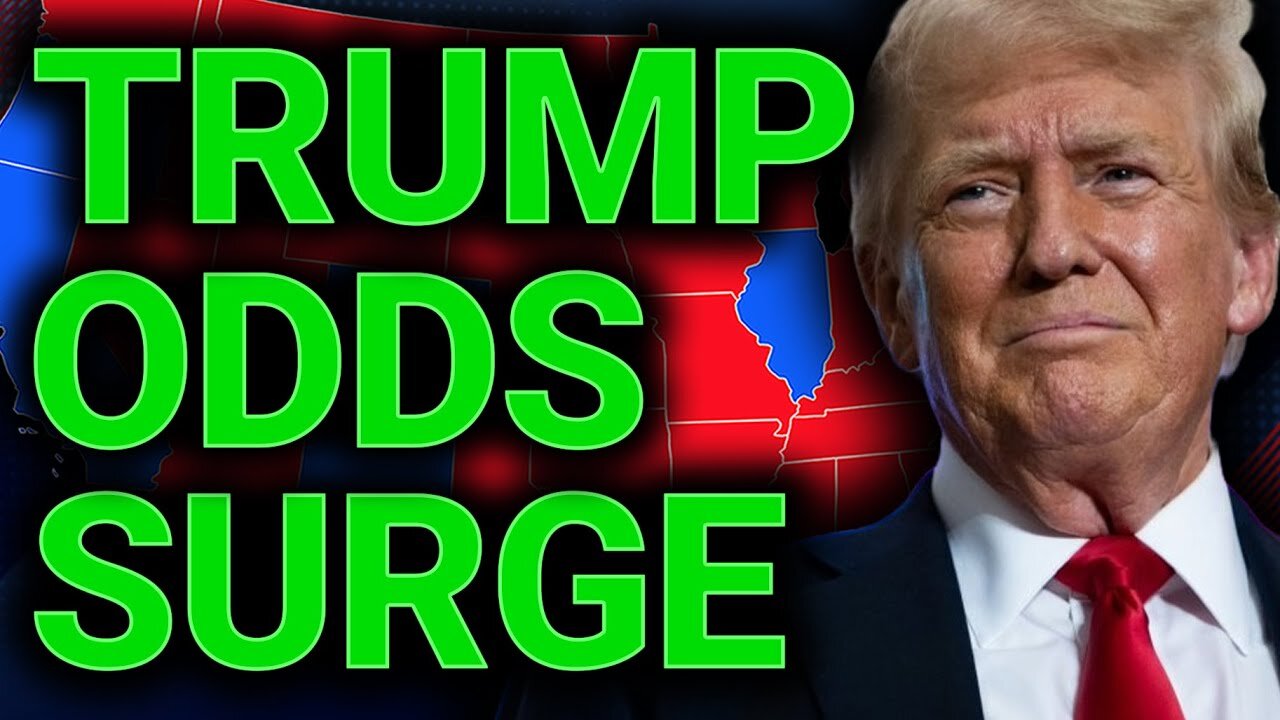 Trump Odds SKYROCKET, Takes Commanding Lead In New 2024!! - 10/6/2024