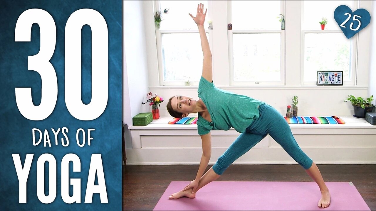 Day 25 | Dancing Warrior Sequence | 30 Days of Yoga