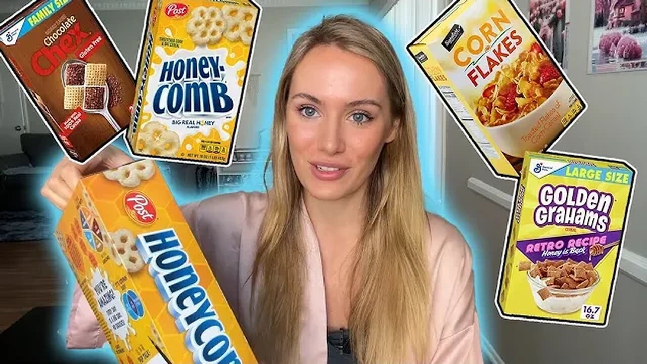 I Try More Breakfast Cereals! Russian Girl First Time Trying!!