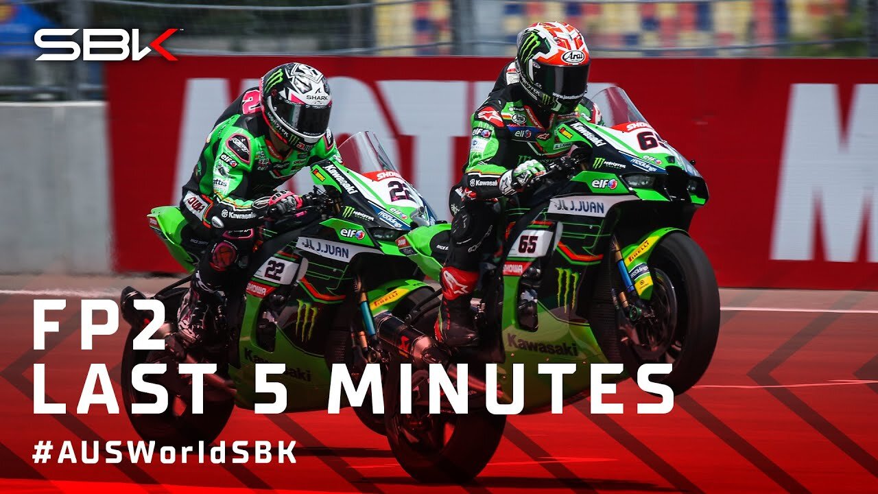 Action begins in Mandalika 🇮🇩 | Last 5 minutes of #IDNWorldSBK FP2