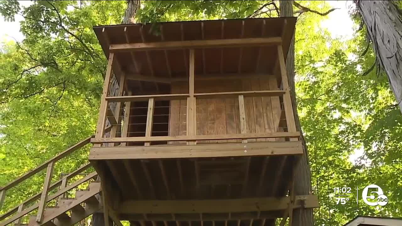 North Royalton family fights to save son's backyard treehouse