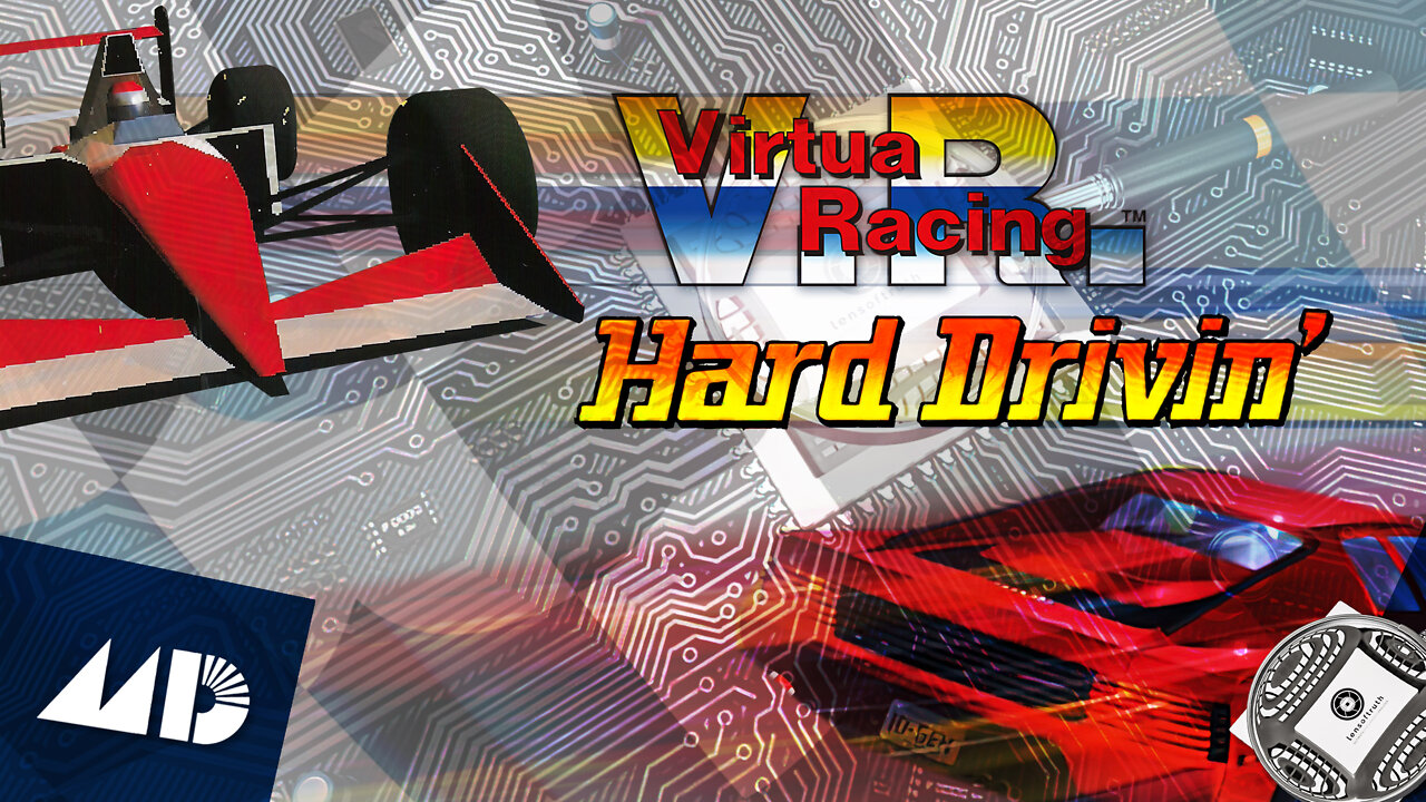 Virtua Racing vs Hard Drivin' Quick Face-off - Sega Megadrive/Genesis