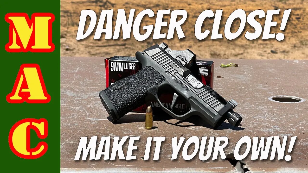 Polymer pistols are soulless, make it your own! DANGER CLOSE!