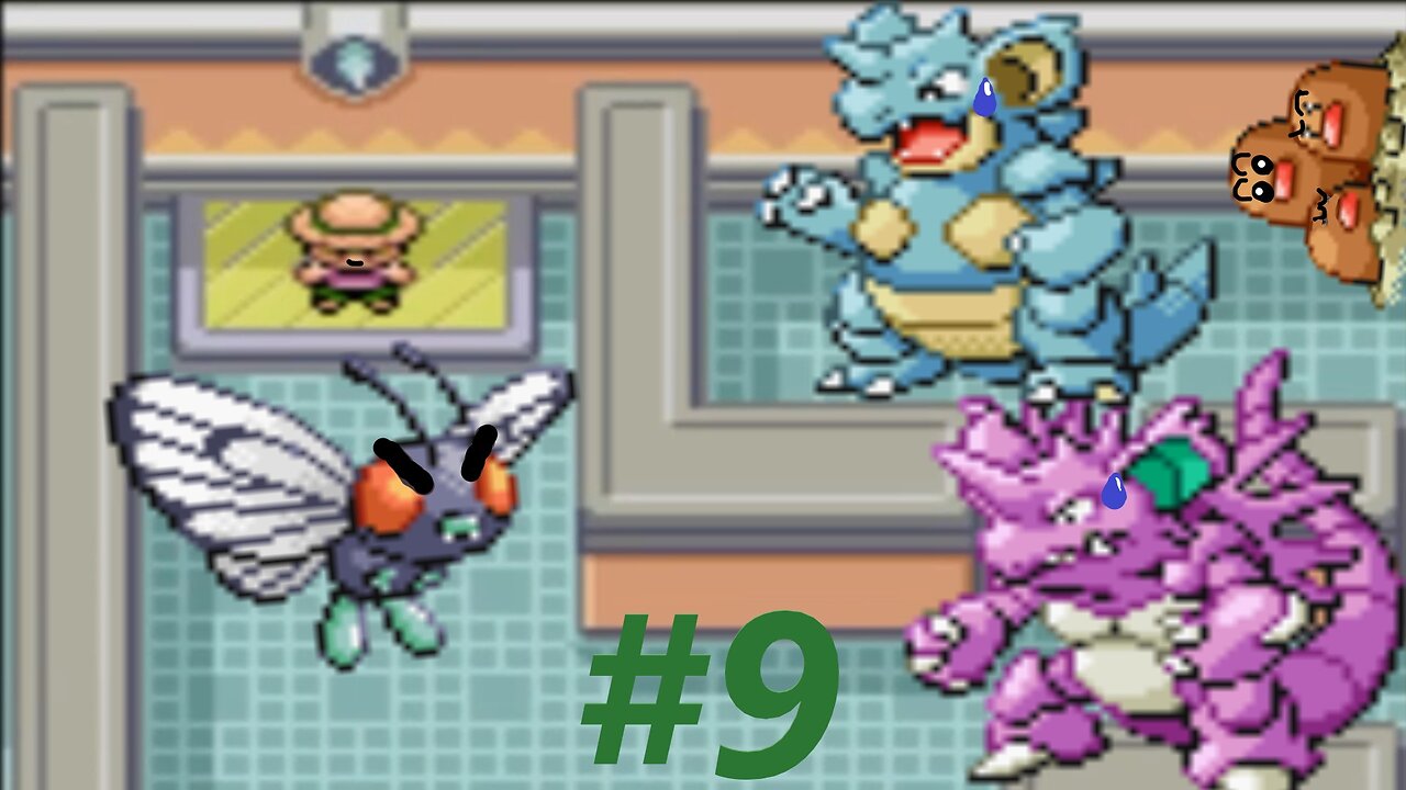 Pokémon FireRed Bug Type Only Run -EP#9- "The Self-Proclaimed Strongest Trainer!"