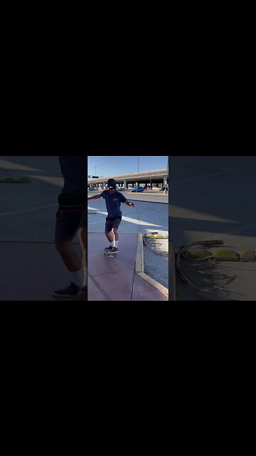 Dodging rocks and broken glass on some buttery smooth concrete #streetskateboarding #streetskating