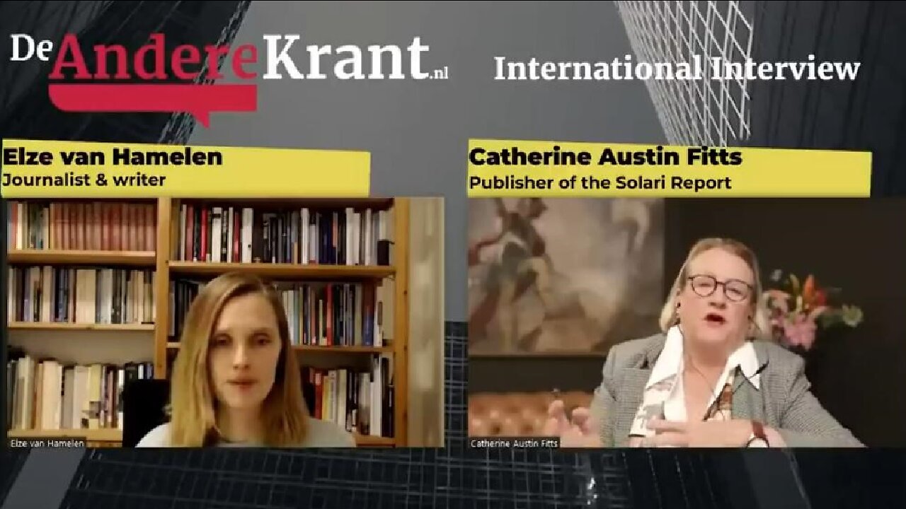 Catherine Austin Fitts: 'Coup d'état is Being Prepared by Using the WHO” Climate Change Lockdowns