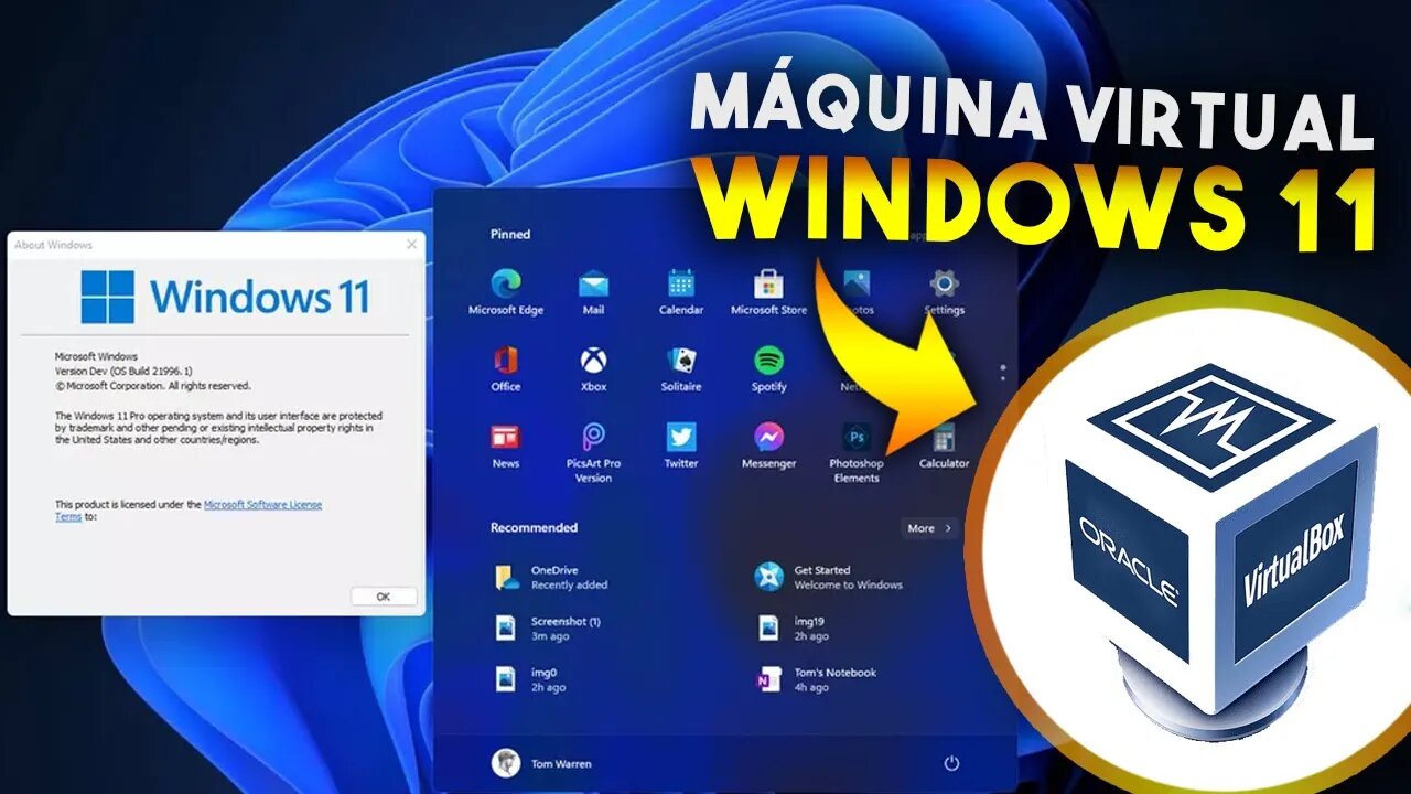 Como CRIAR MÁQUINA VIRTUAL do WINDOWS 11 (VirtualBox)