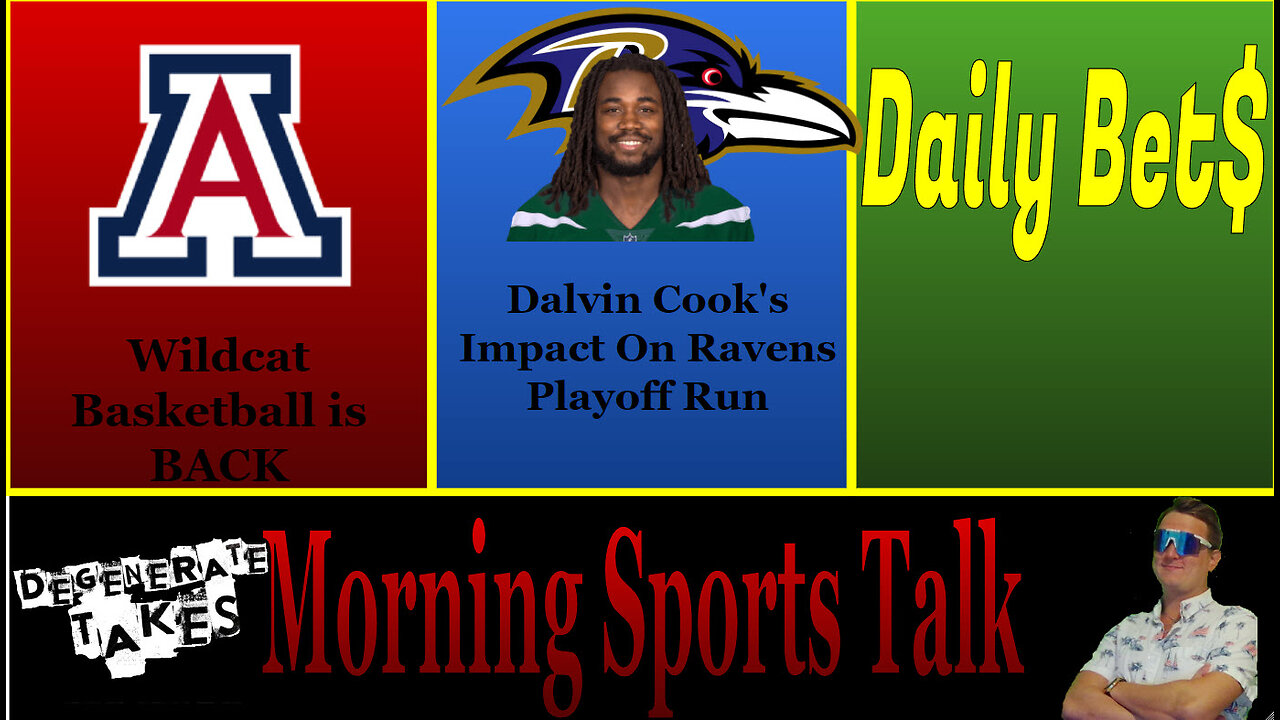 Morning Sports Talk: Dalvin Cook Will be HUGE For Ravens Playoff Push