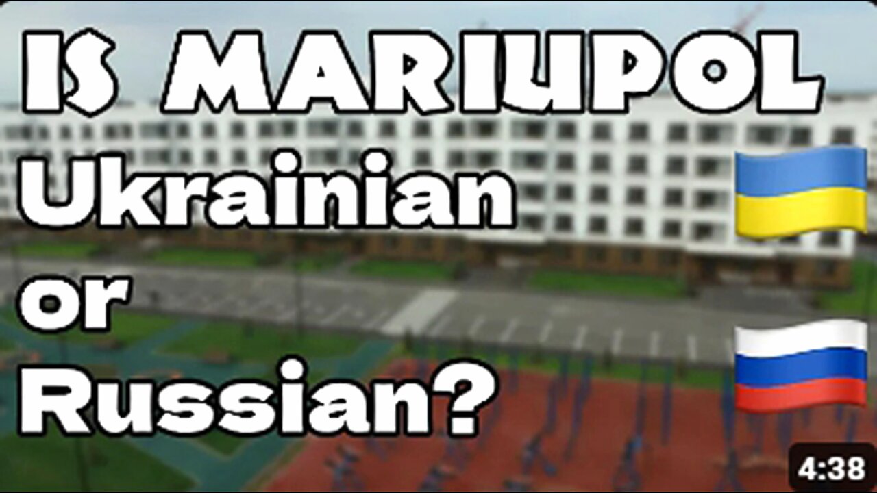 IS MARIUPOL A RUSSIAN OR UKRAINIAN CITY PREVOD SR