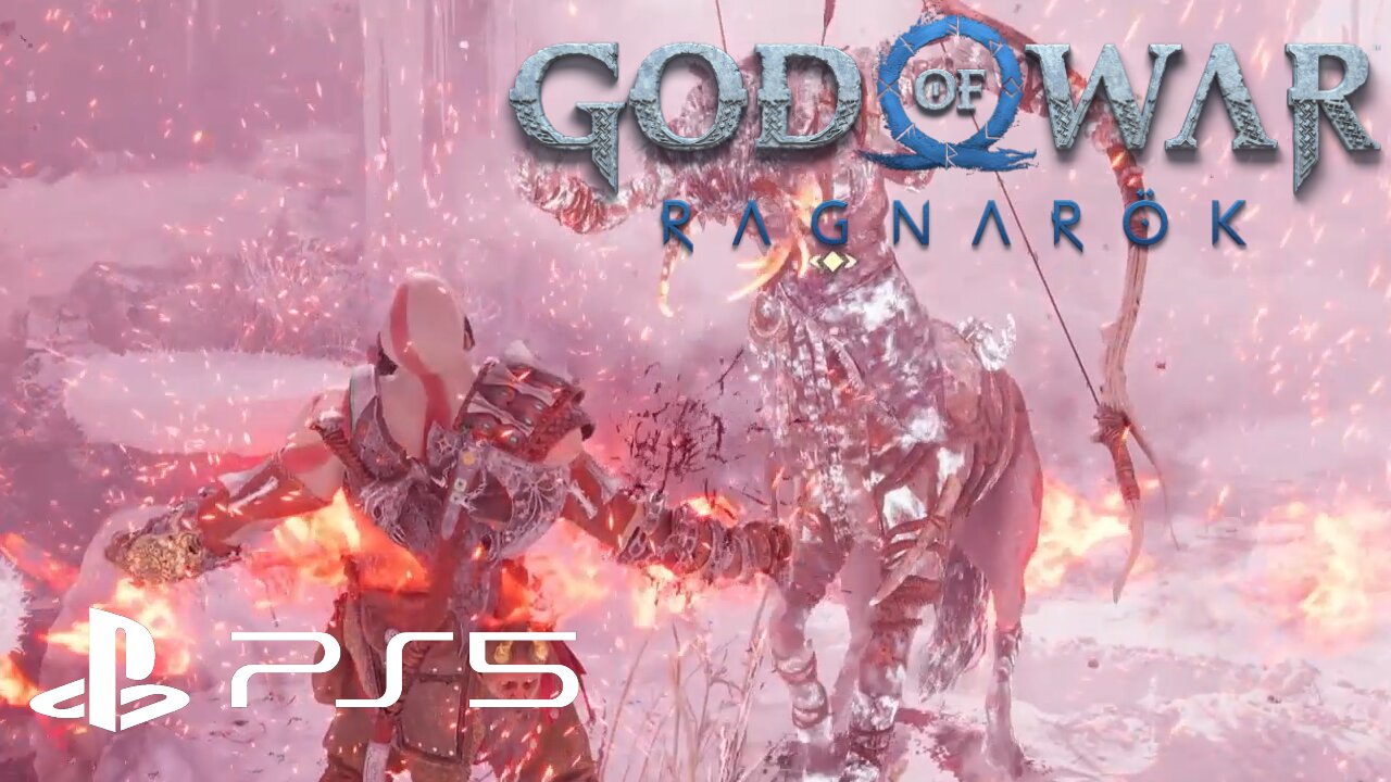 God of War 5 Ragnarok - The Huntress Boss Fight